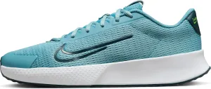 NikeCourt Vapor Lite 2 Men's Hard Court Tennis Shoes (DV2018-401, Denim Turquoise/Volt/Armory Navy) Size 10.5