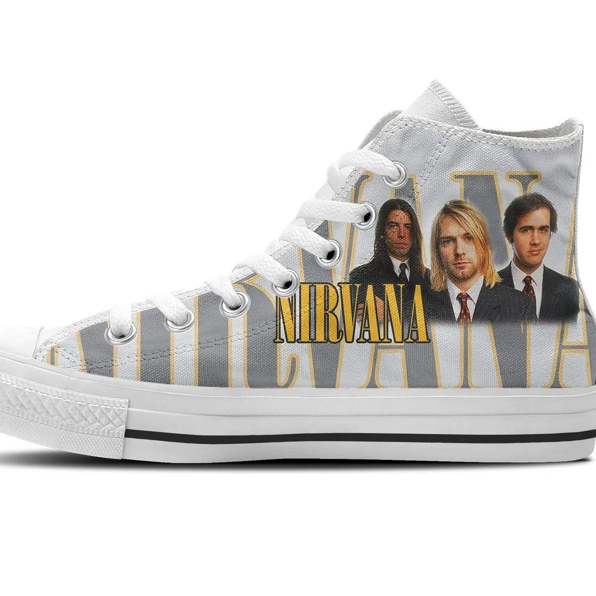 nirvana ladies high top sneakers