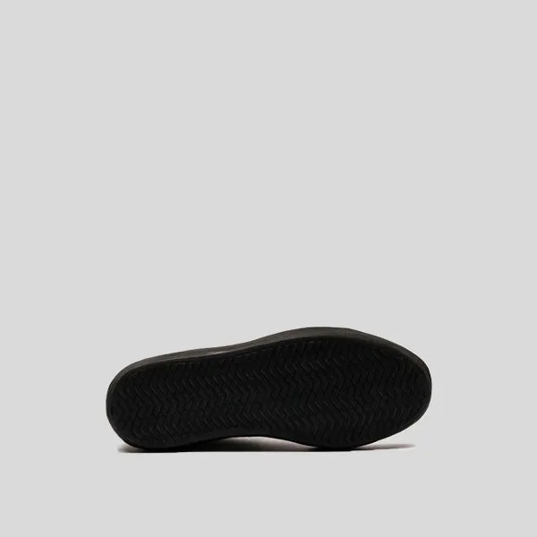 OLLIE waxed suede BLACK
