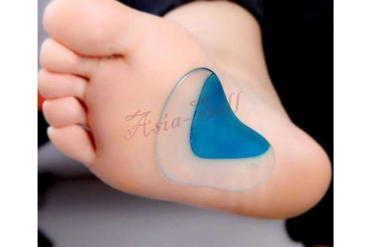 Orthotic Arch Supports Insoles Flat Foot Gel Flatfoot Corrector Shoe Silicone Insert