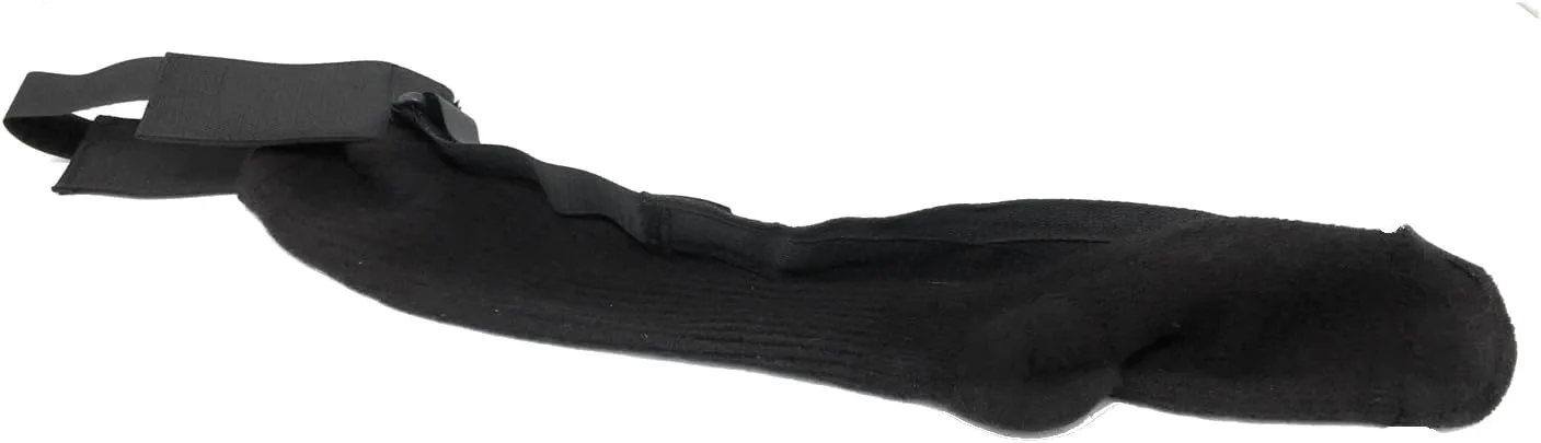 OTC Night Sock, Plantar Fasciitis, Achilles Tendonitis, Step Arch Tight Calf Muscle Support, Black, Small