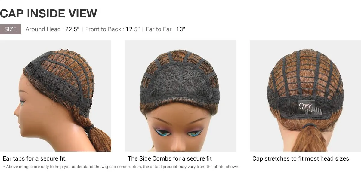 Outre New Half Wig Cap Lays Flat Quick Weave NEESHA H303 (2)