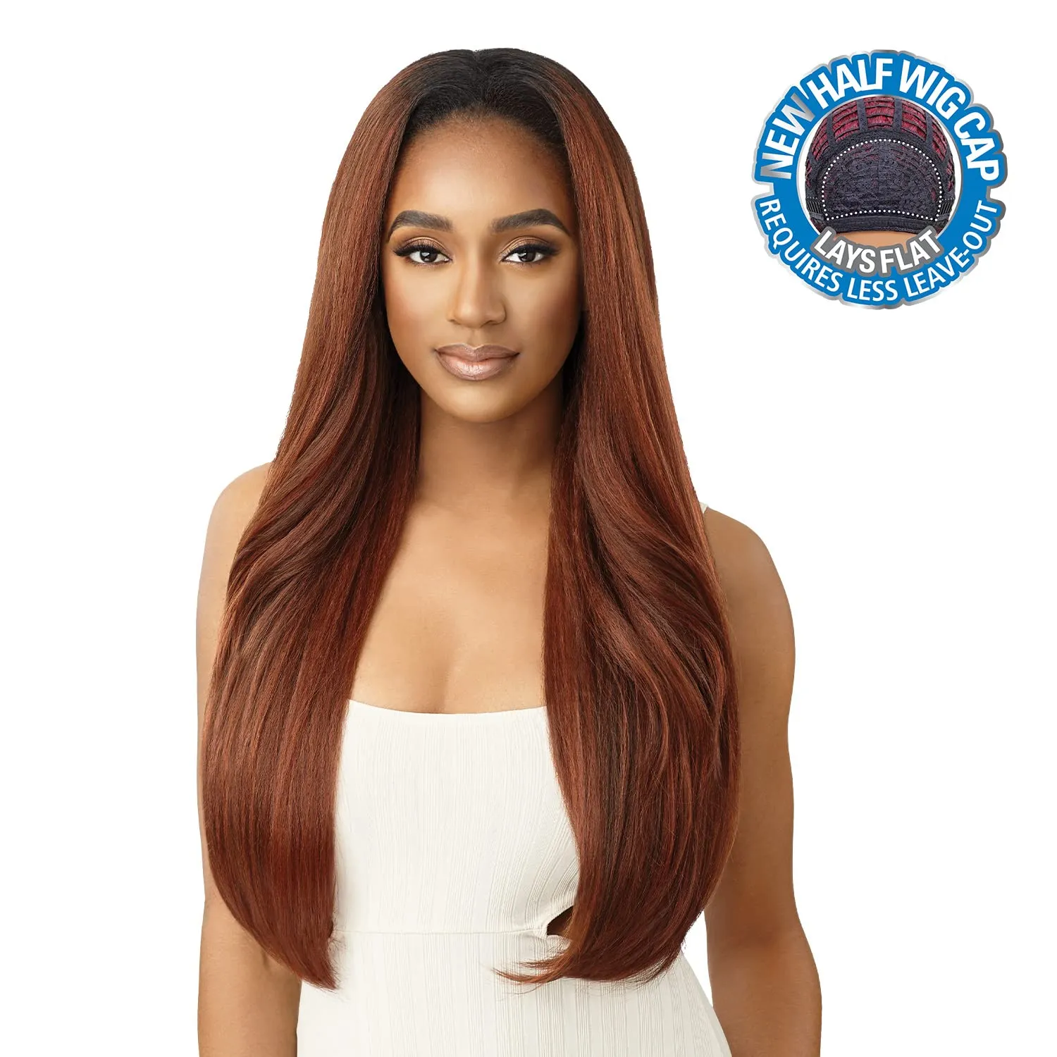 Outre New Half Wig Cap Lays Flat Quick Weave NEESHA H303 (2)