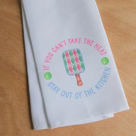 Pickleball Tea Towel