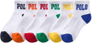 Polo Ralph Lauren Boy's Solid Quarter Crew