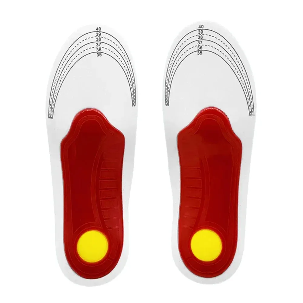 Professional Orthotic Insoles Adult Flat Foot Arch Support Orthopedic Insoles Shoe Cushion Insert Feet Health Care Tool Unisex