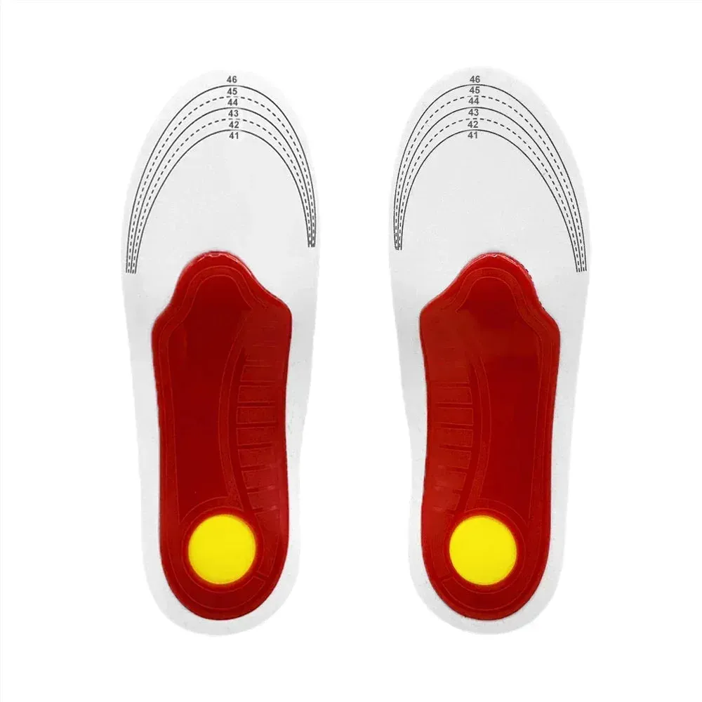Professional Orthotic Insoles Adult Flat Foot Arch Support Orthopedic Insoles Shoe Cushion Insert Feet Health Care Tool Unisex