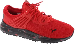 PUMA Pacer Future Color Utility Sneaker Mens Sneaker 8 DM US High Risk RedBlack