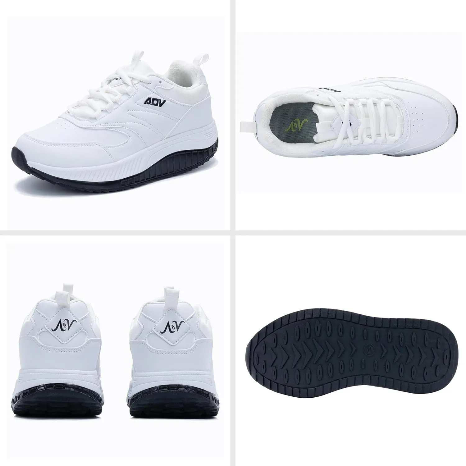 QAUPPE Womens Walking Shoes with Arch Support Wide Plantar Fasciitis Sneakers Tennis for Foot Pain Relief