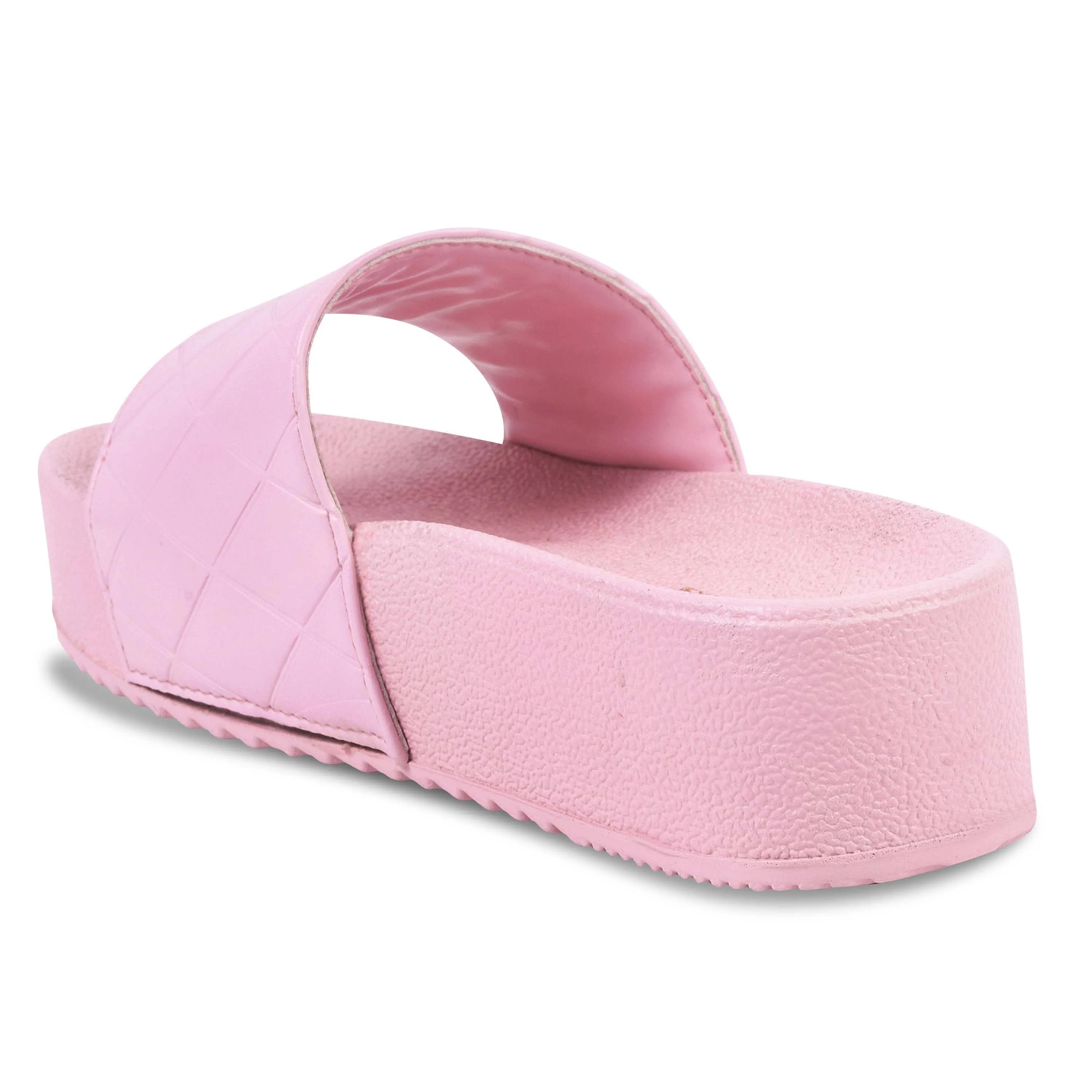 Quilted Slip-On Flat Sandals