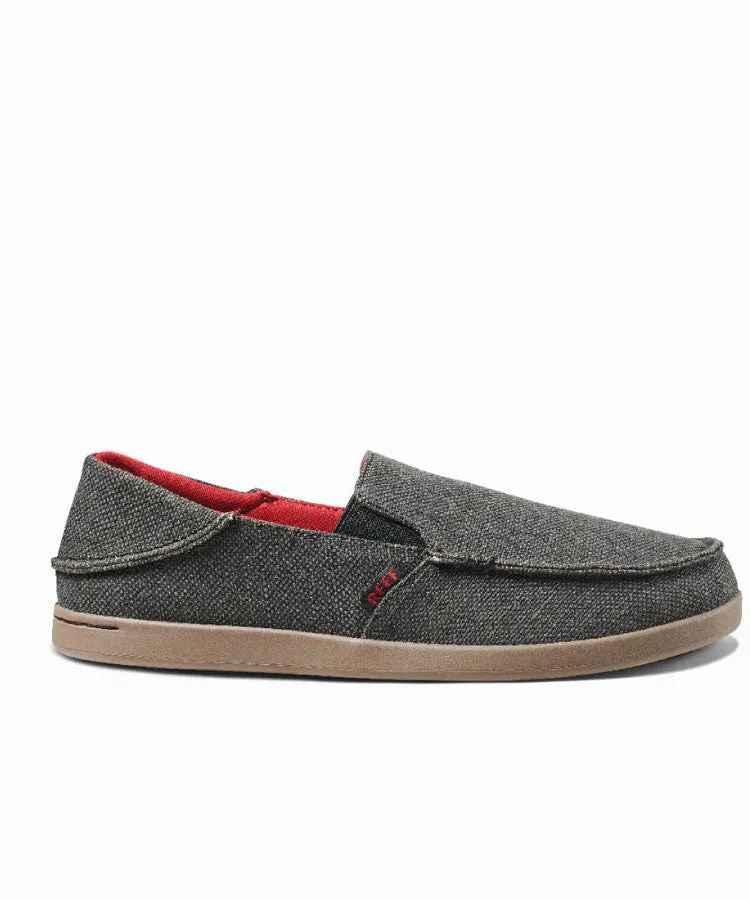 Reef Cushion Matey Mens Shoe - Black / Red / Grey