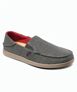 Reef Cushion Matey Mens Shoe - Black / Red / Grey
