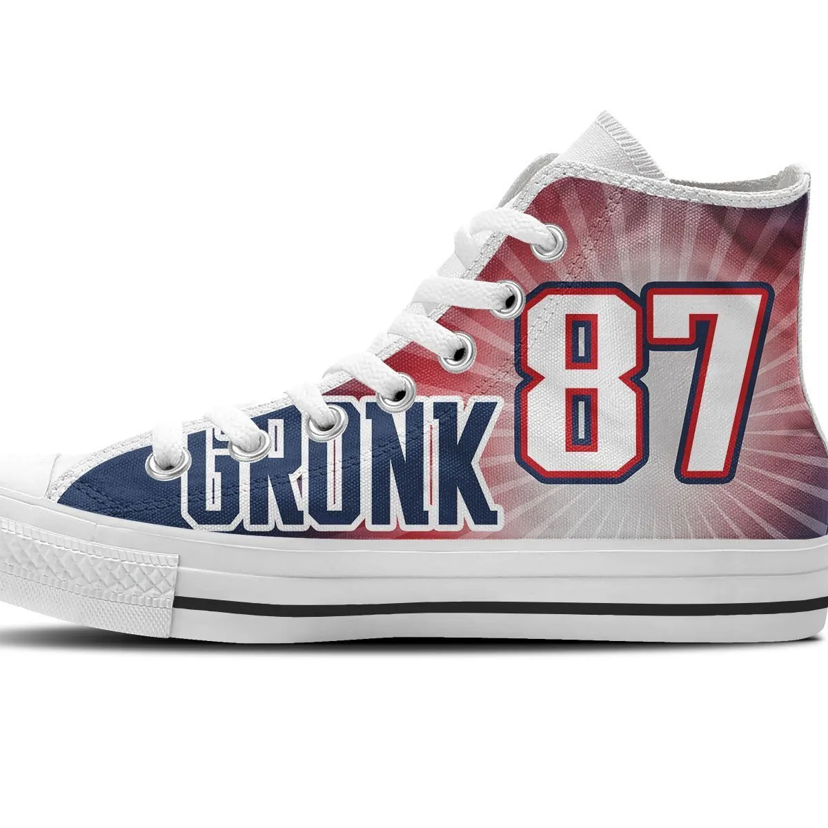 rob gronkowski ladies high top sneakers