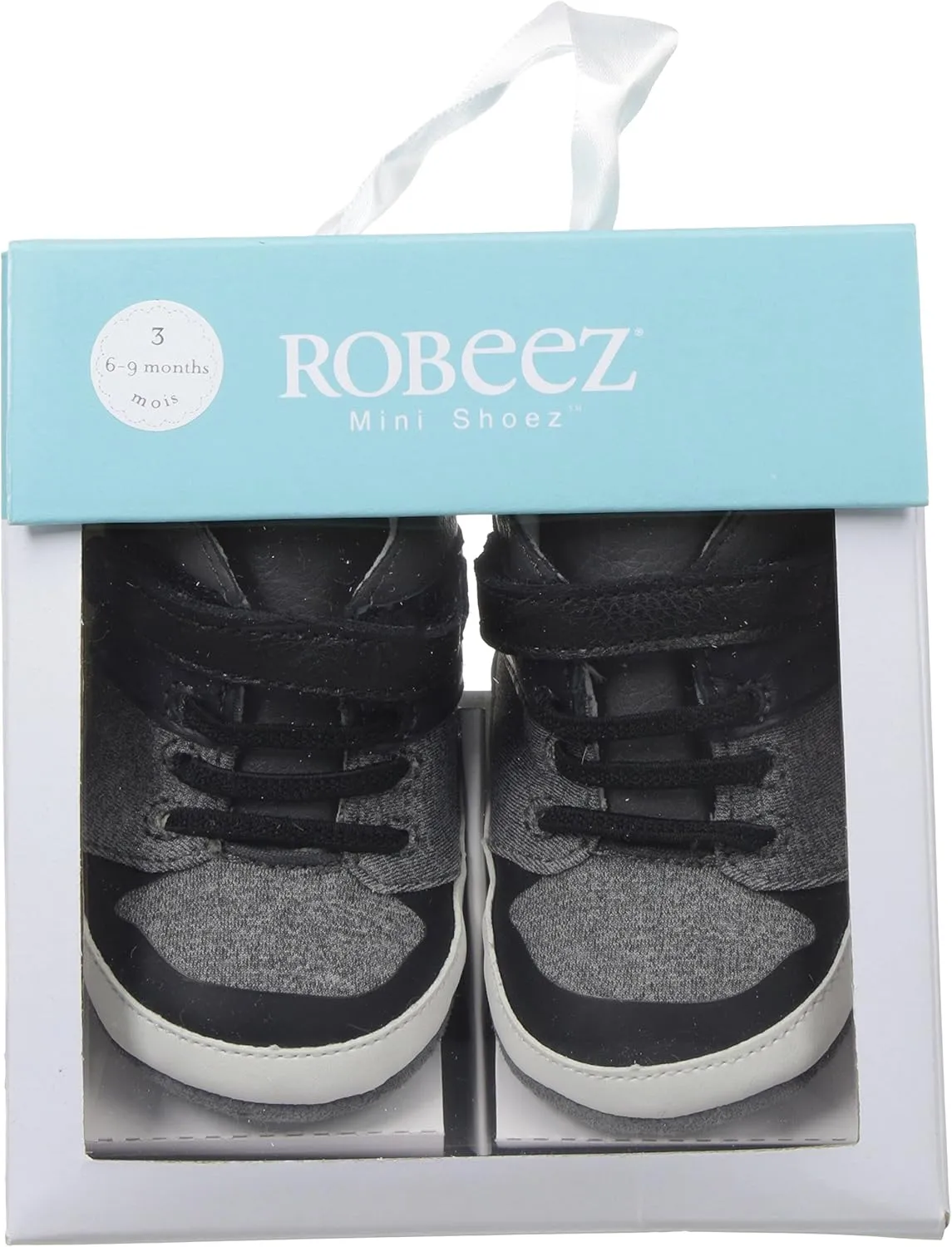 Robeez Boys' High Top Sneaker - Mini Shoez