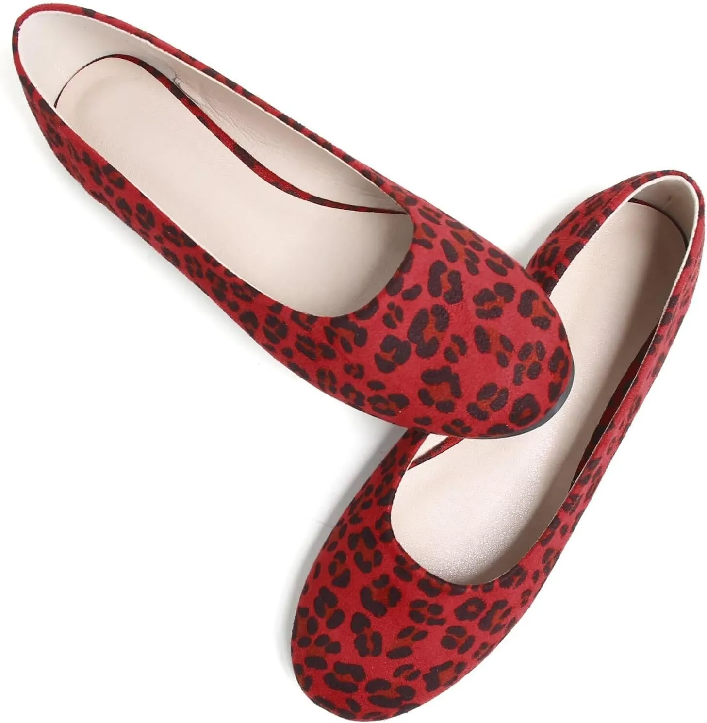 SAILING LU Ballet Flat for Women Candy Color Round Toe Soft Dressy Flats Shoes Wear to Work Slip On Moccasins