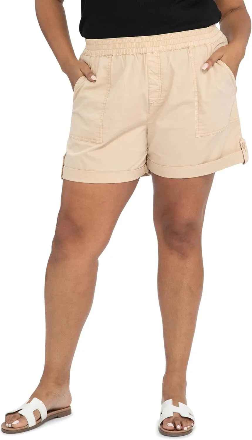 Sanctuary Trail Blazer Shorts in Stretch Cotton Poplin