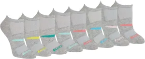 Saucony Women's RunDry Performance Super Lite No-Show Athletic Socks, (8 Pairs)