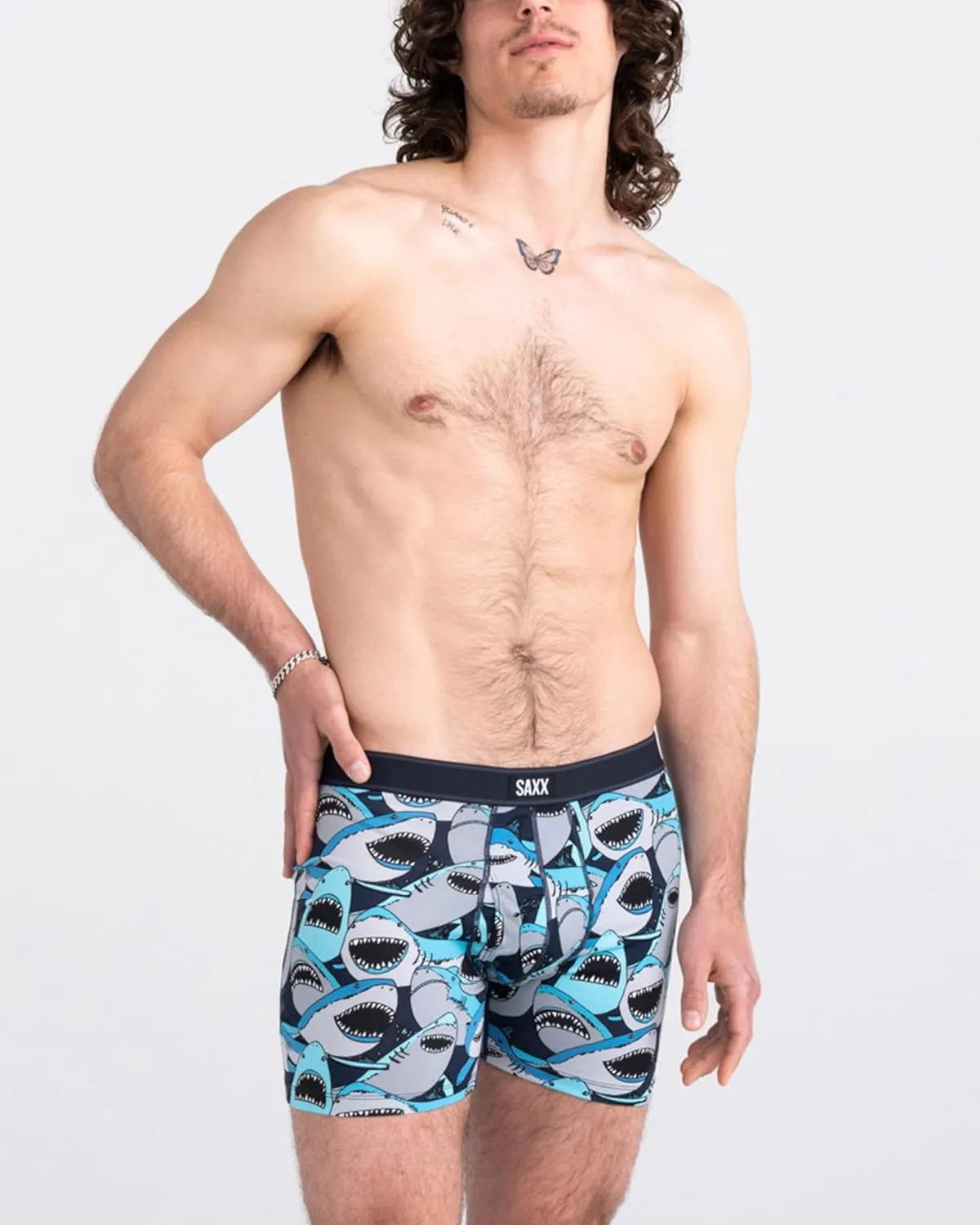 SAXX Underwear Co. Men's Underwear with Pouch Daytripper Boxer Brief Fly