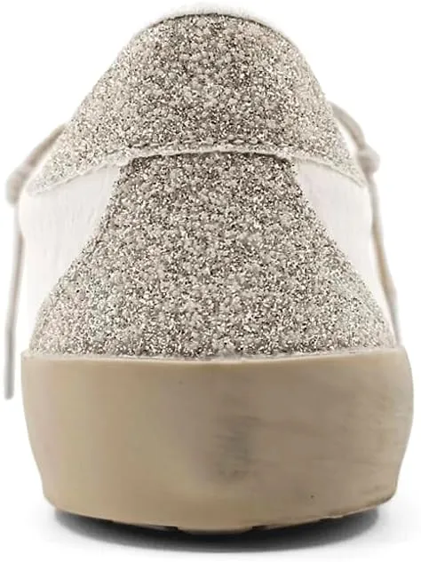 Shu Shop Womens Paula Print Lace Up Sneakers Shoes Casual - Off White