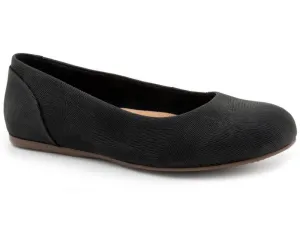 Softwalk Sonoma - Women's Flat Black Embossed (034)