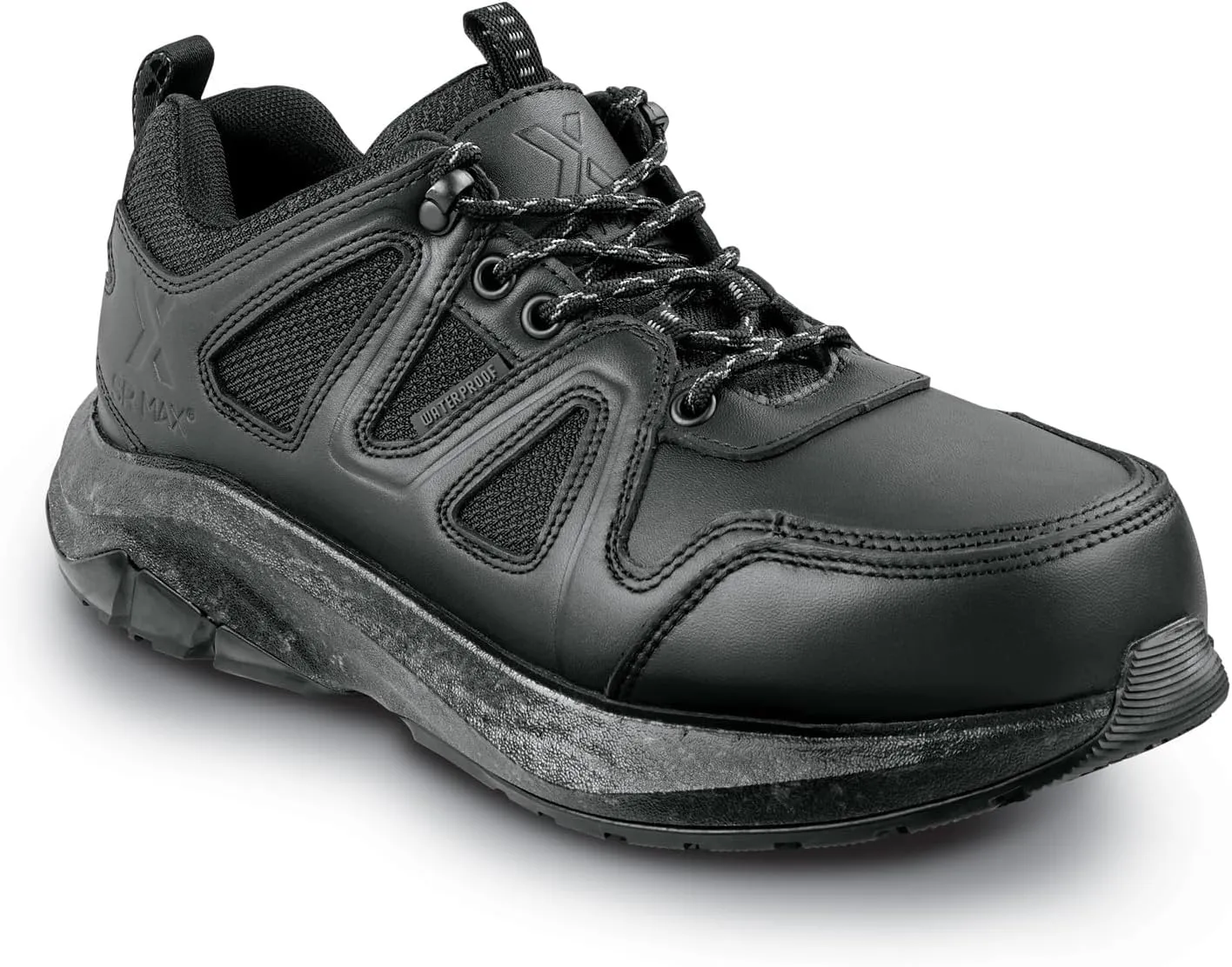 SR Max Linville, Men's, Steel Toe, EH, WP, MaxTRAX Slip Resistant, Low Hiker Work Shoe