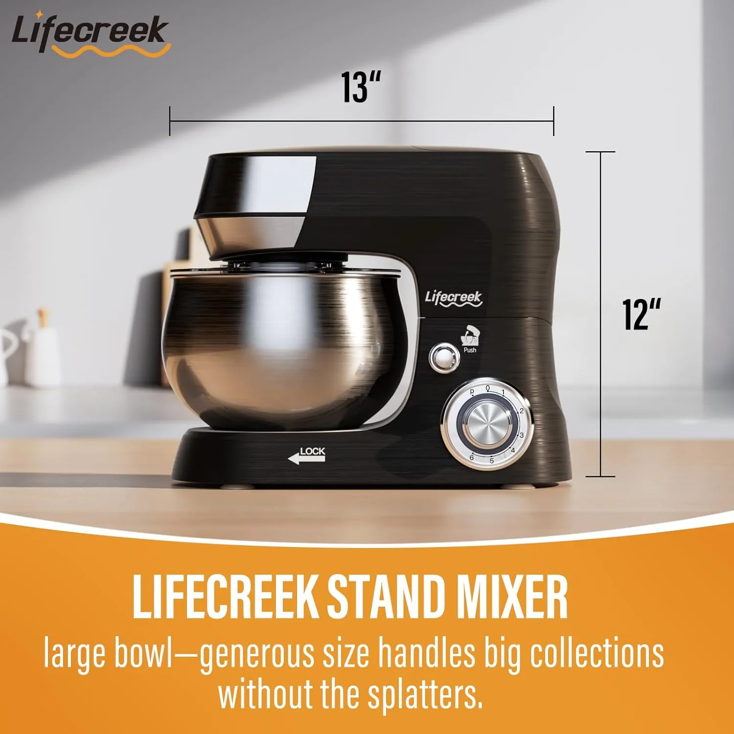 Stand Mixer, 5.3Qt 660W, 6-Speed Tilt-head Food Mixer, Electric Kitchen Portable Lightweight Mixer with Stainless Steel Bowl, Dough Hook, Whisk, Beater(Red)