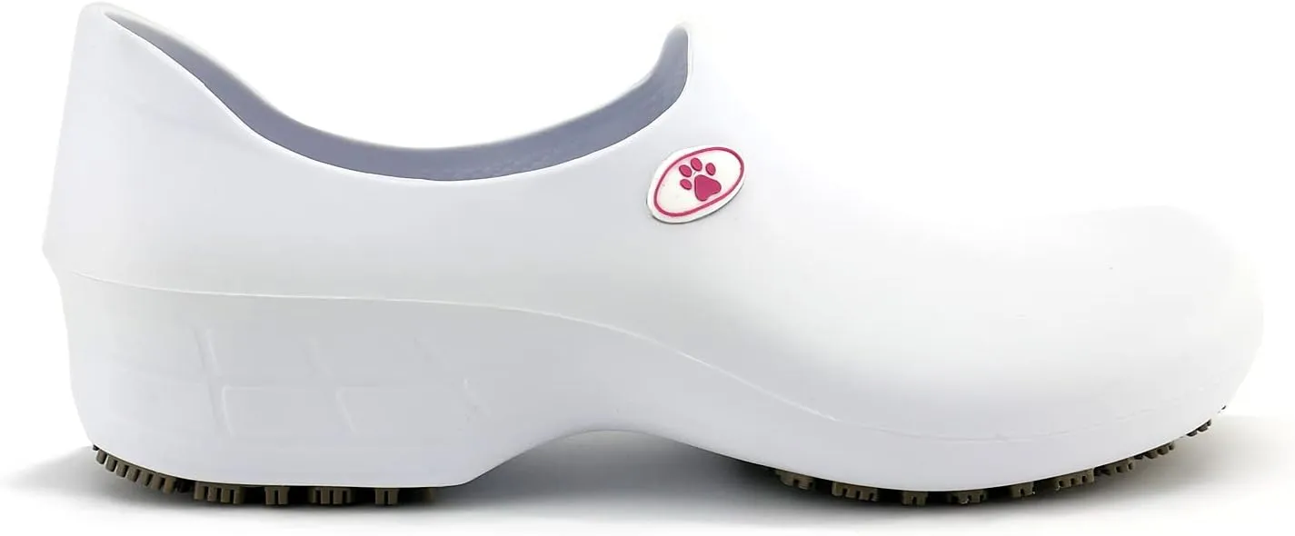 Sticky Nursing Shoes Women - Chefs - Kitchen - Nurses - Clogs for Work - Waterproof Non Slip