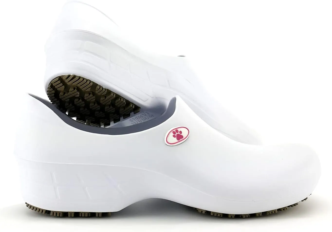 Sticky Nursing Shoes Women - Chefs - Kitchen - Nurses - Clogs for Work - Waterproof Non Slip