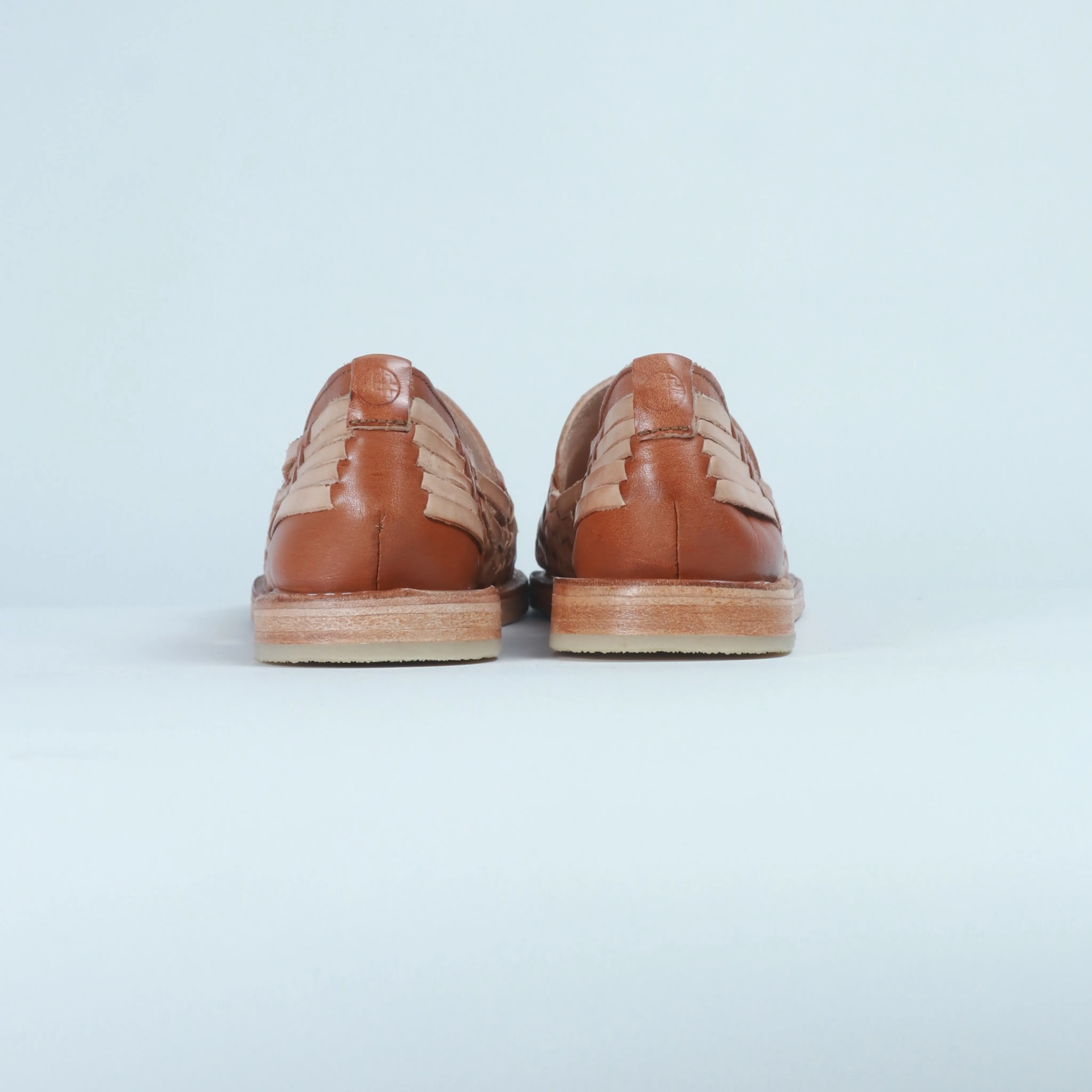 Tan and Cream Leather Sebastian Loafer