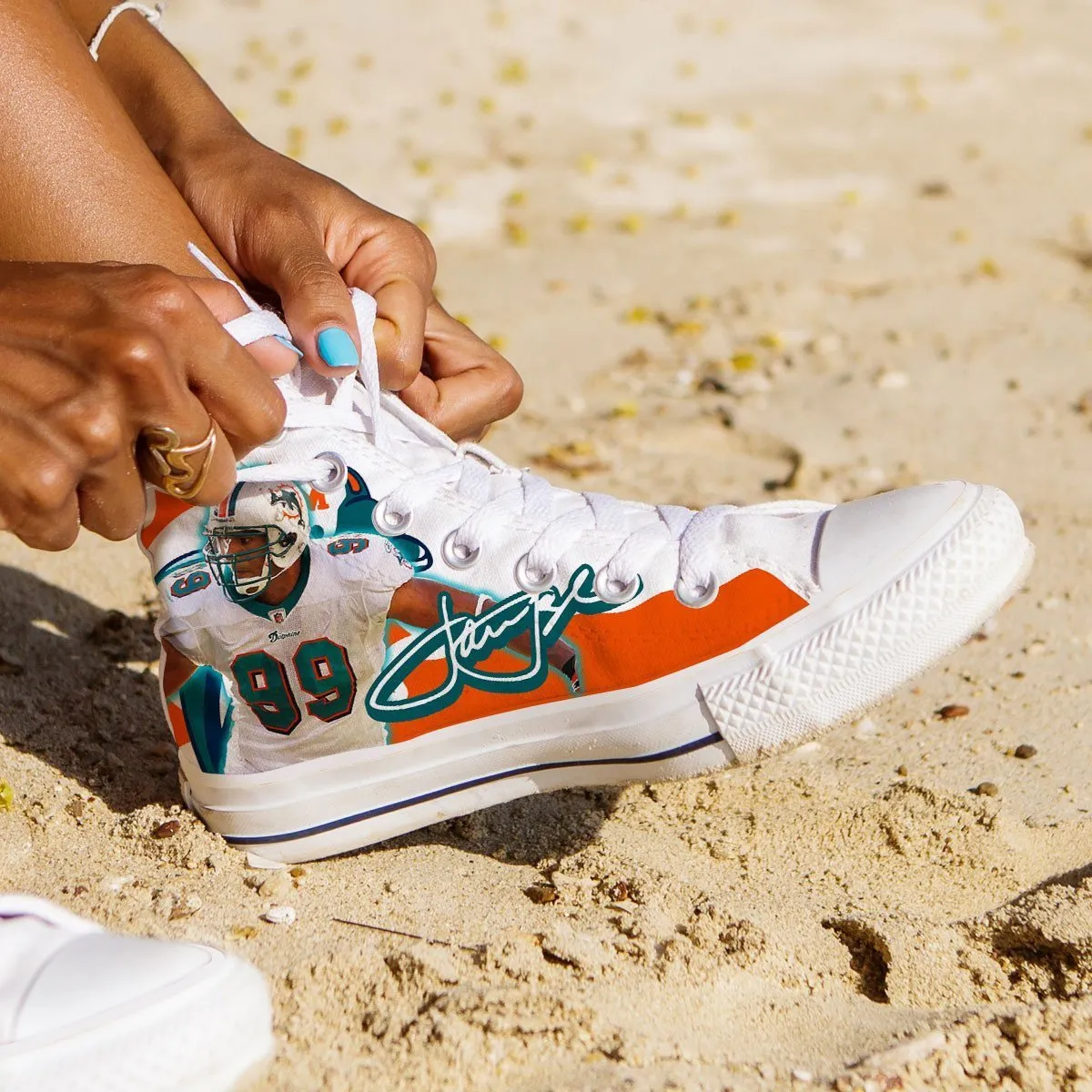 taylor  ladies high top sneakers