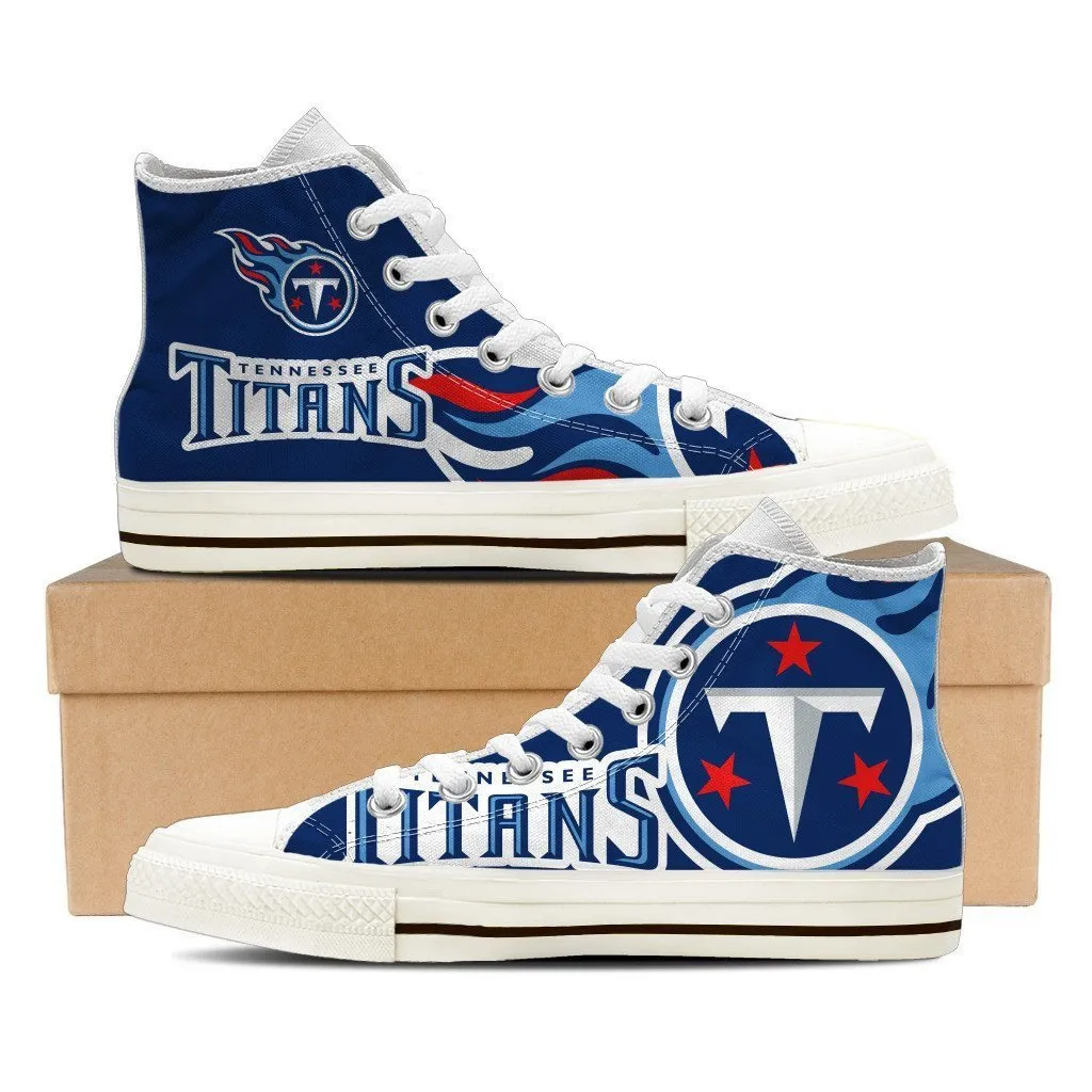 tennessee titans ladies high top sneakers