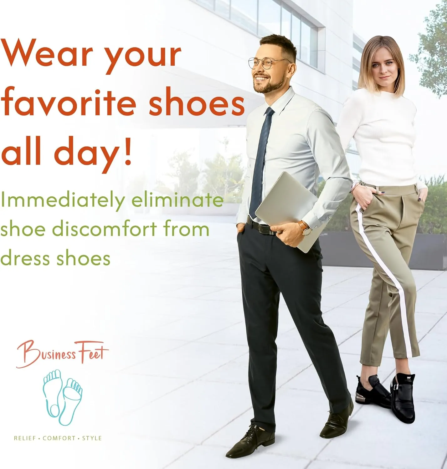 The Boss! Leather Insoles for Men & Women   Memory Foam Insoles for Women & Mens Arch Support Inserts Designed for Minimal Crowding in Dress Shoes & Casual Shoes. Cushioning Orthotic Shoe Inserts XLL