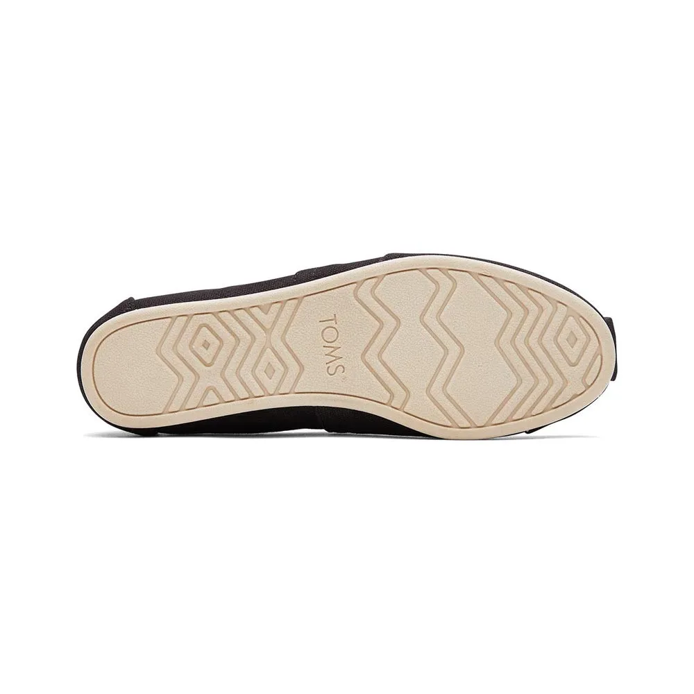 Toms Women's Alpargata Slip On - Black