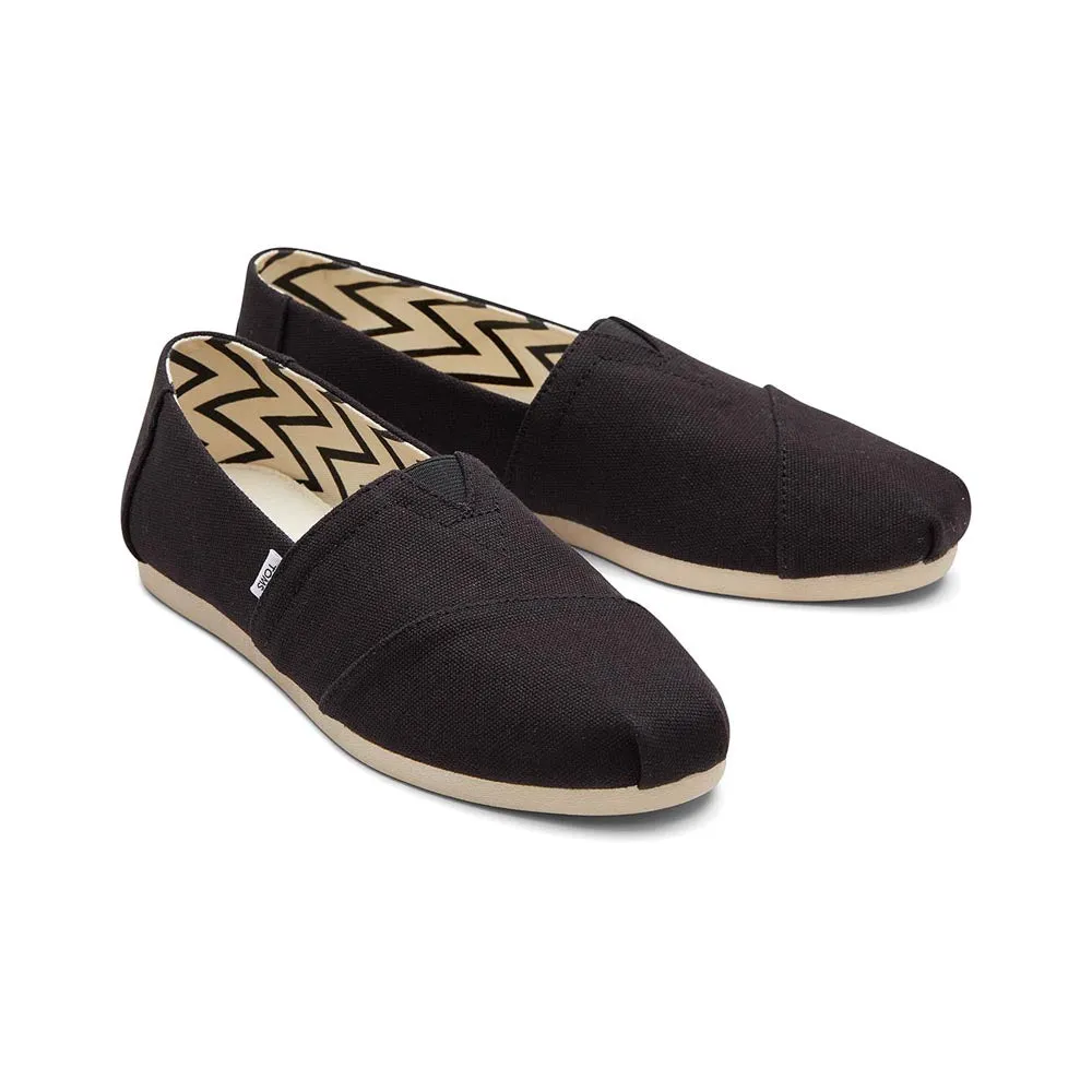 Toms Women's Alpargata Slip On - Black