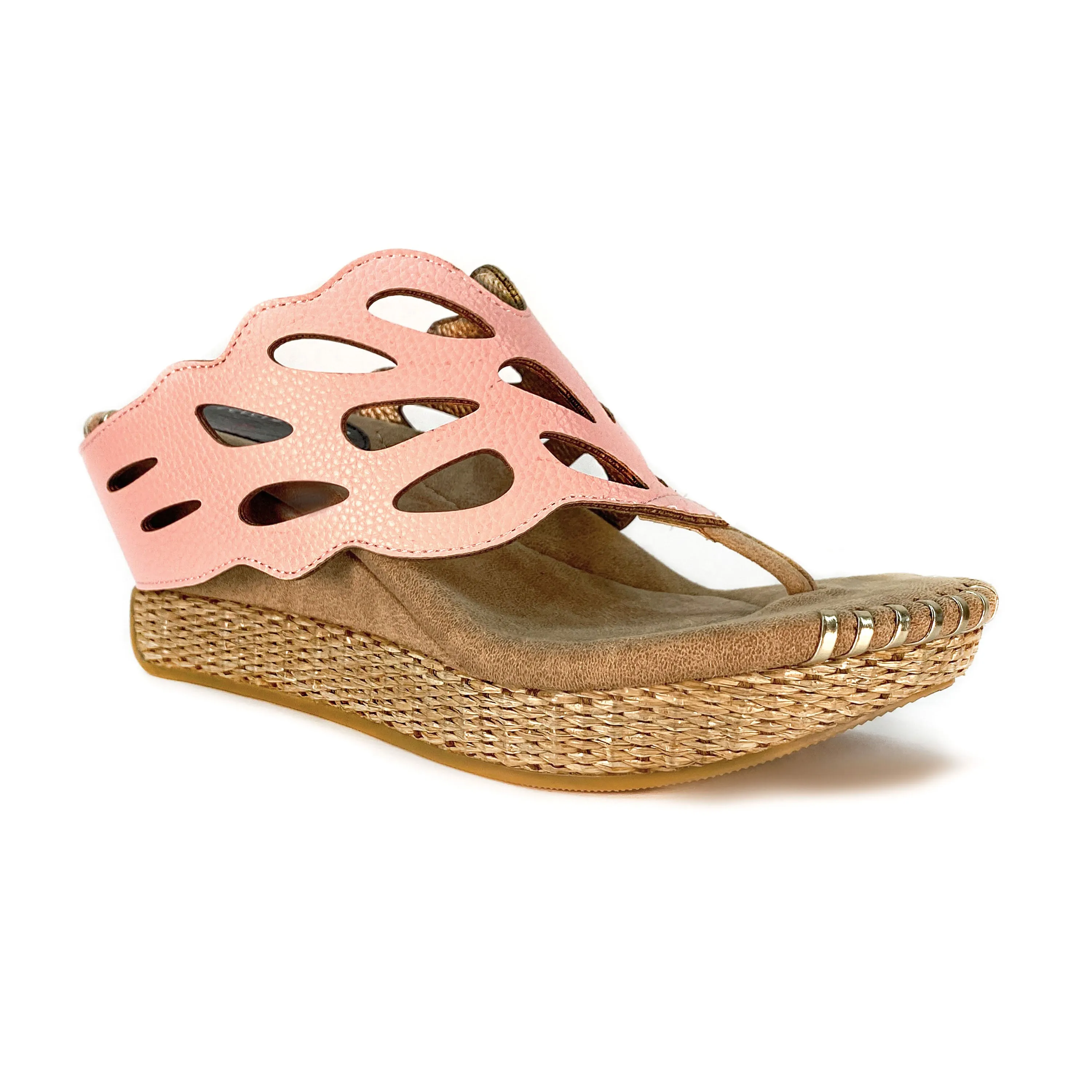 Troya 4 - Blush flips to Tan Metallic