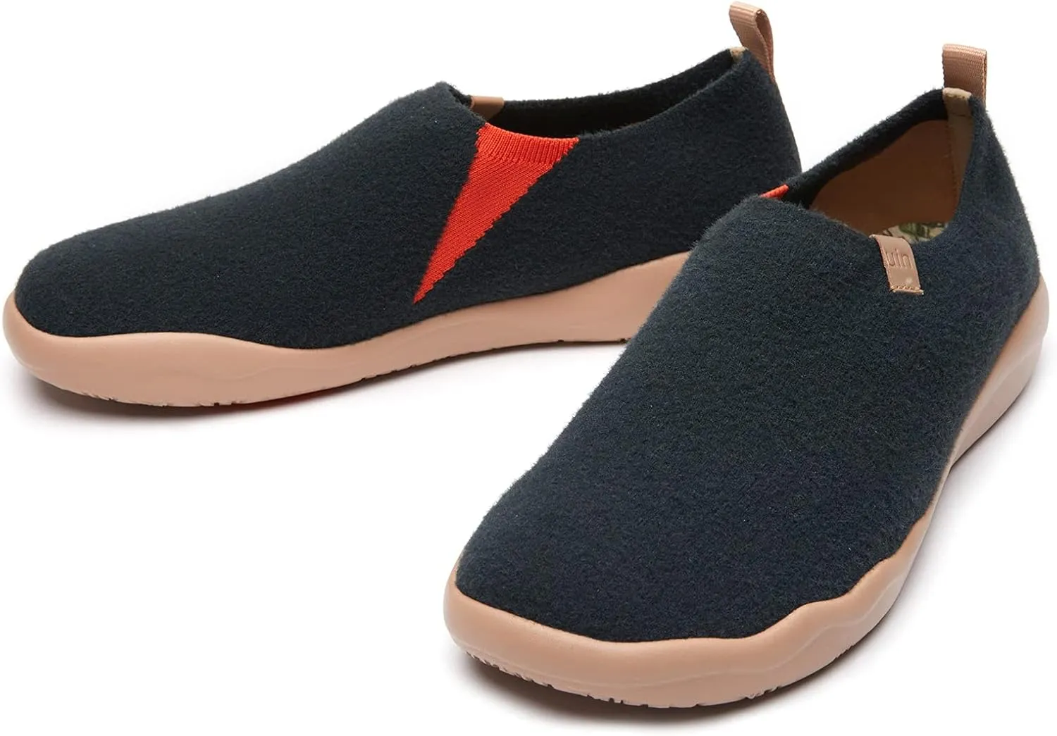UIN Men's Walking Shoes Slip On Cow Suede Casual Lightweight Comfort Fashion Sneaker Cuenca
