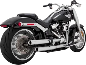 VANCE & HINES Eliminator 300 Mufflers - Satin Chrome 16722