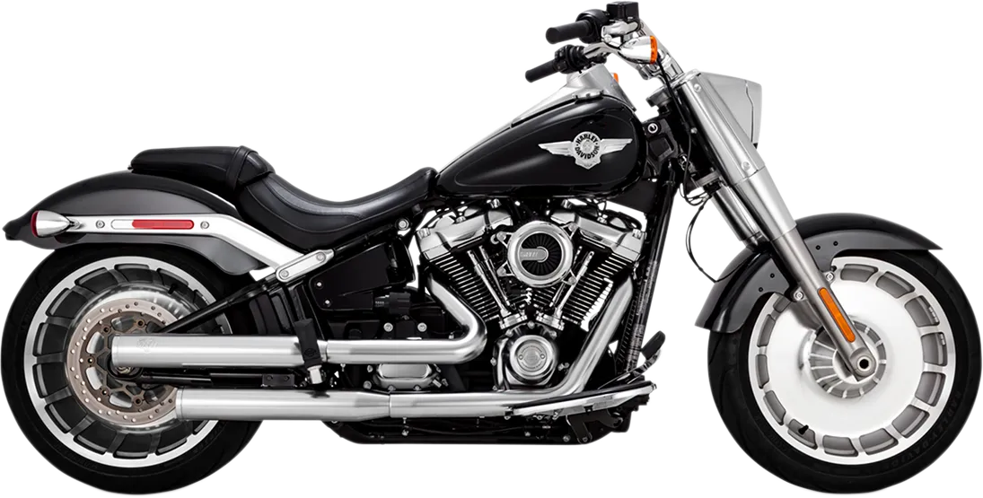 VANCE & HINES Eliminator 300 Mufflers - Satin Chrome 16722