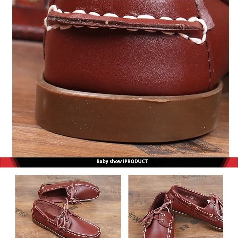 Vintage Skateboard Shoes Lace-up Handmade