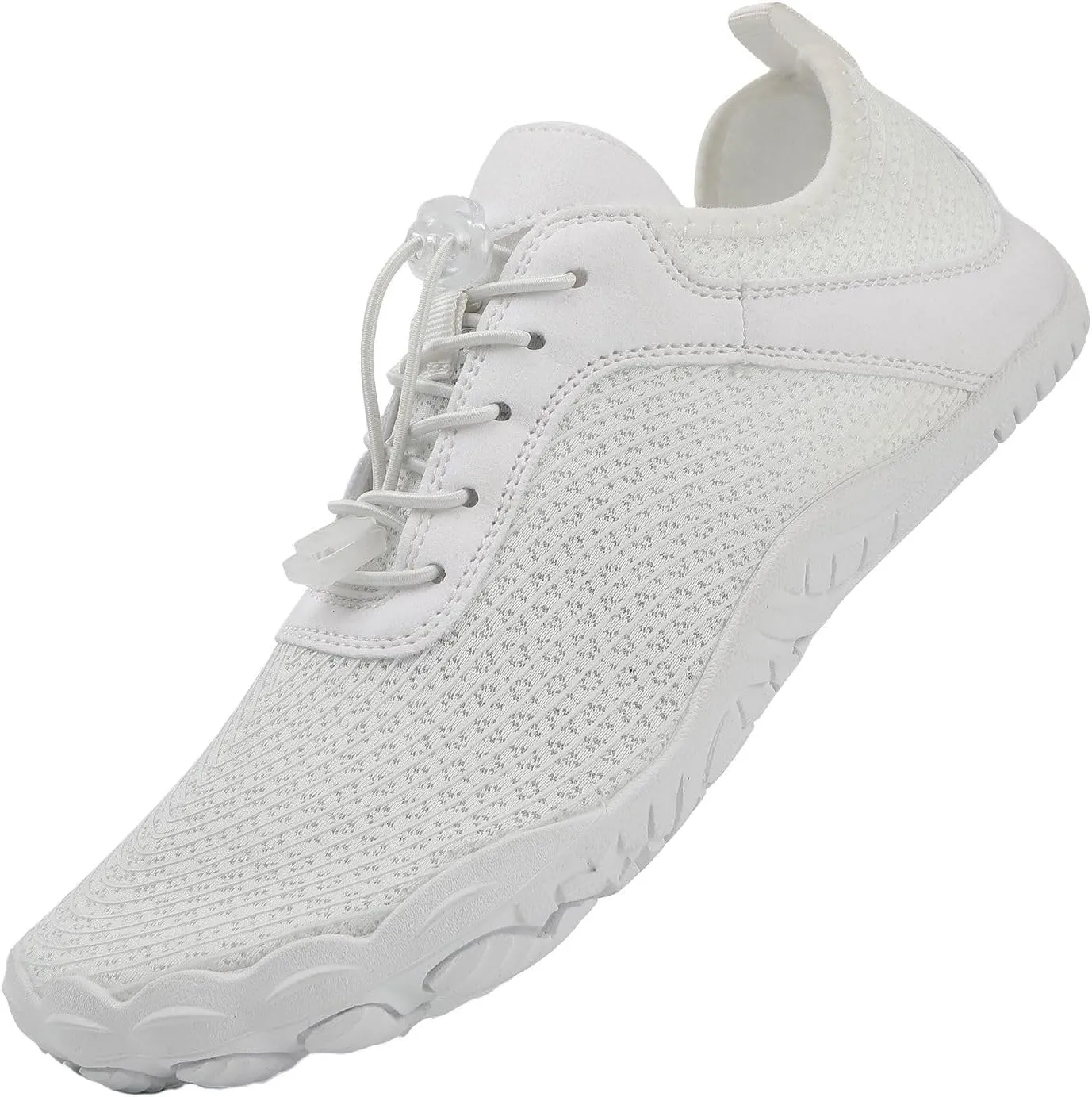 Water Shoes Mens Women Barefoot Outdoor Athletic Sport Shoes Swim Pool Beach Surf Walking Flats Wide Toe Hiking Aqua Flat Sport Diving Sailing Travel Shoe