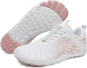 Waterproof Hiking Shoes for Women Men Wide Toe Box Comfortable Athletic Footwear Healthy Non-Slip Barefoot Shoes Breathable Lightweight Shoe Summer Workout Running Sneakers Unisex