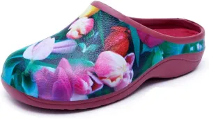 Waterproof Premium Garden Clog Shoes for Women with Arch Support