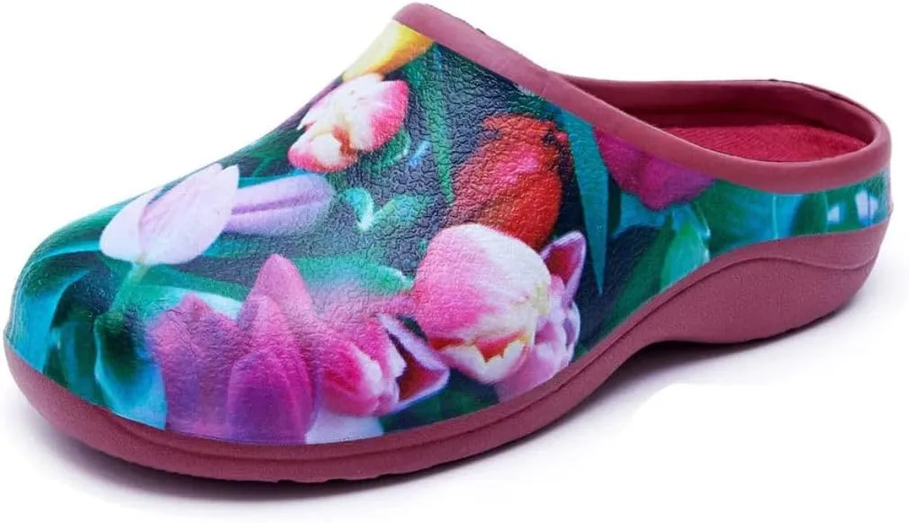 Waterproof Premium Garden Clog Shoes for Women with Arch Support