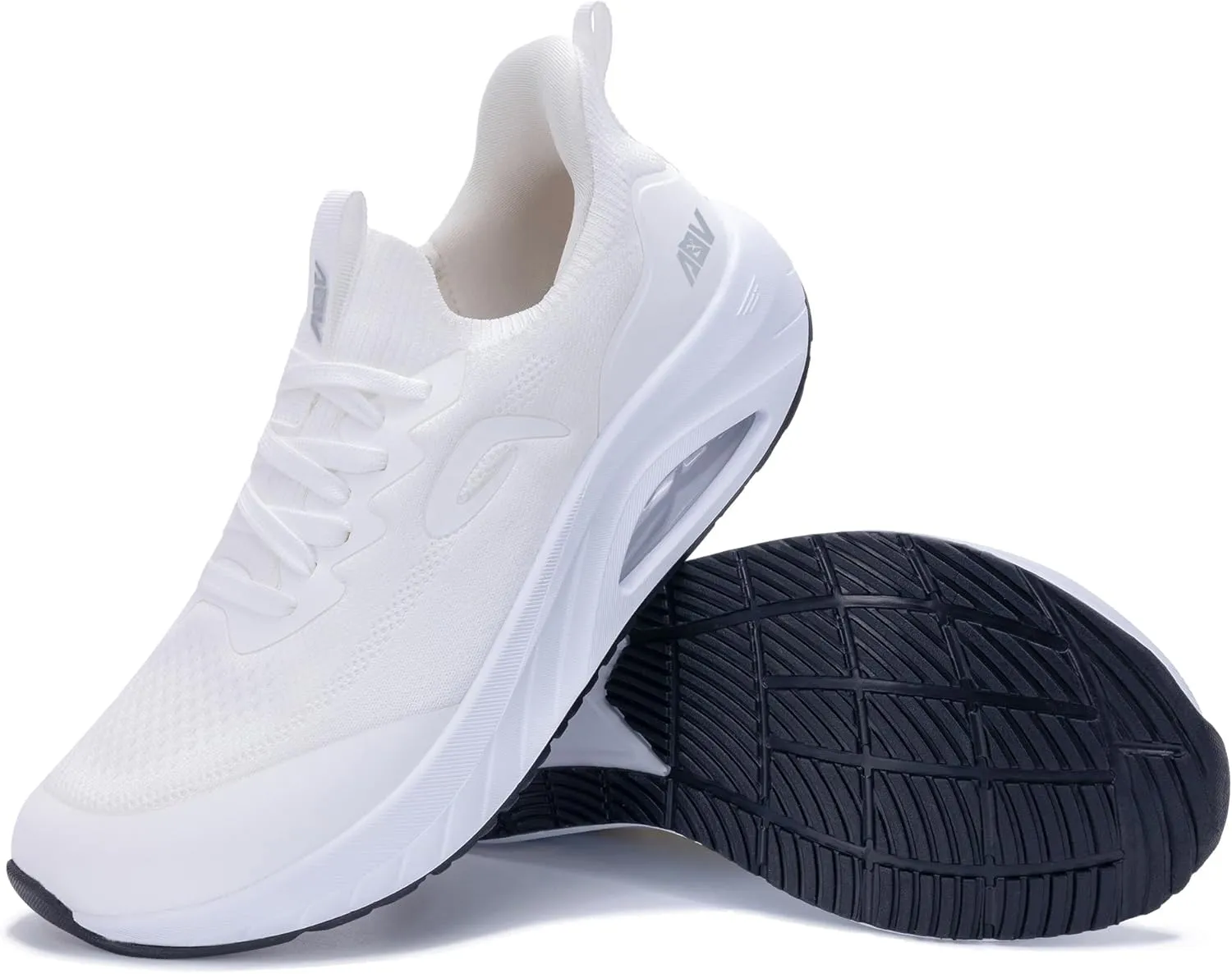 Wide Toe Box Arch Support Walking Shoes for Men | Orthotic Plantar Fasciitis Tennis Sneakers | Slip On Athletic Running Shoes