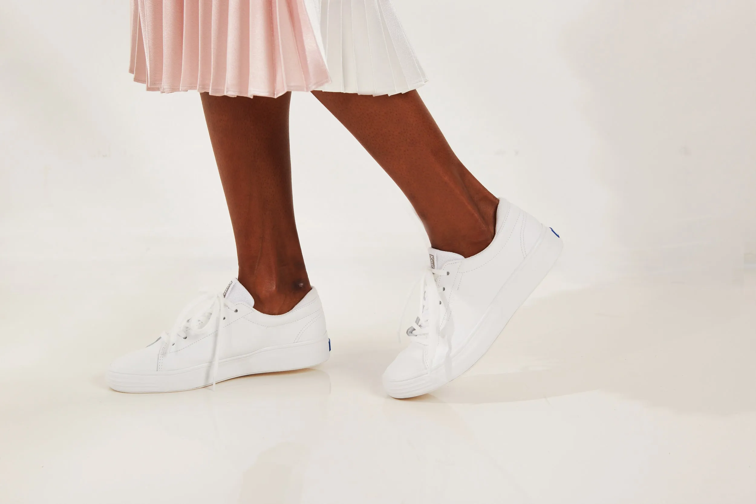 Women's Alley Leather White