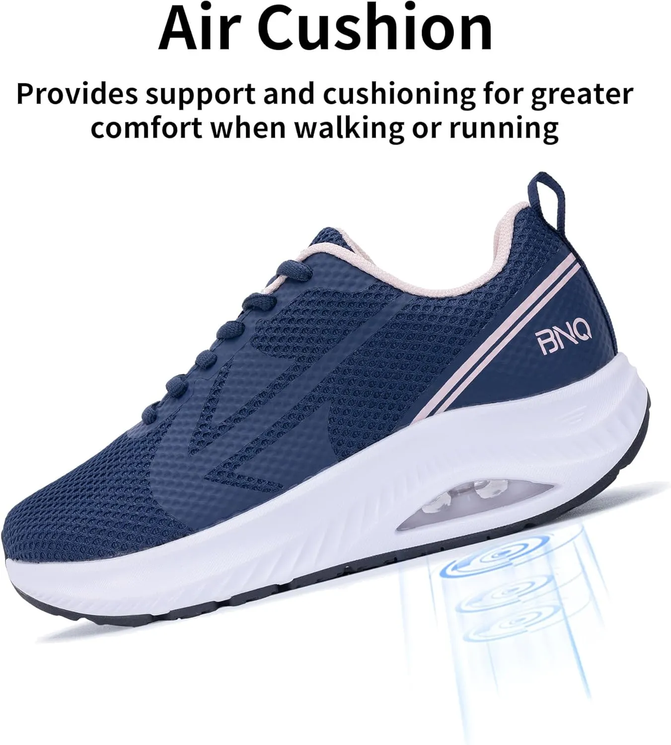 Womens Arch Support Walking Shoes Wide Toe Box Orthotic Sneakers Tennis Shoes for Plantar Fasciitis Pain Relief, Size 6-11