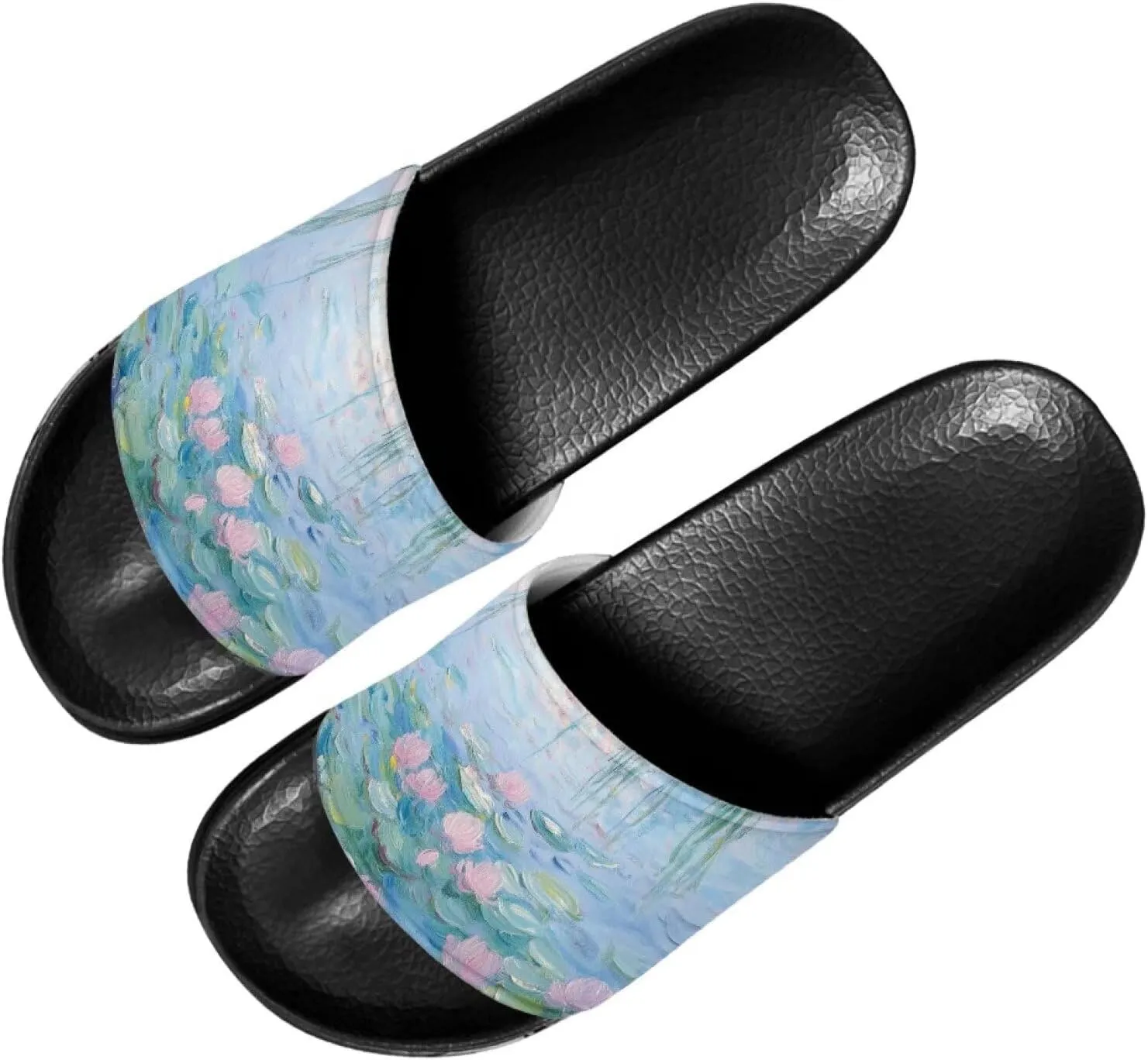 Womens House Slippers Comfy Slide Sandals for Women Open Toe Slippers
