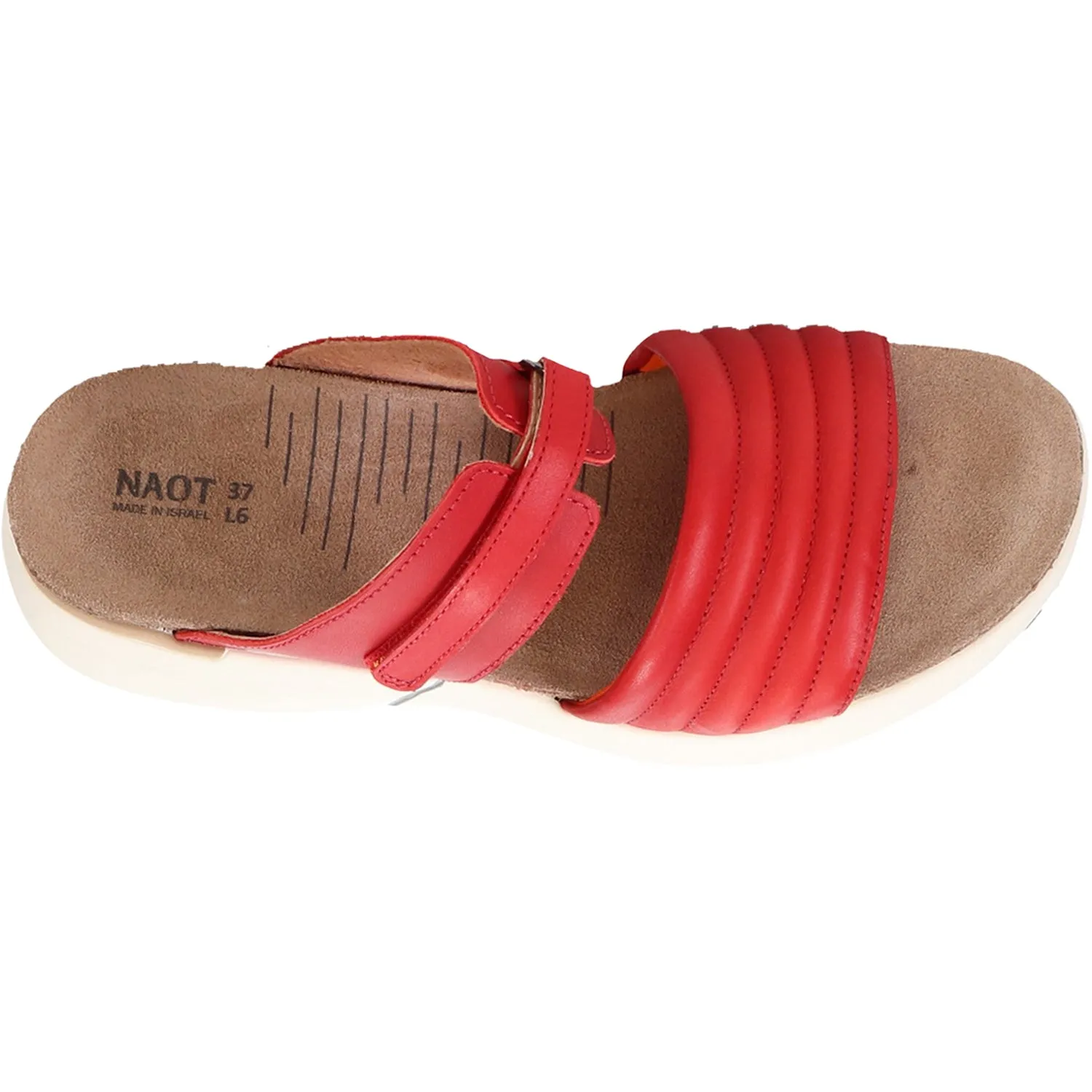 Women's Naot Vesta Kiss Red Leather