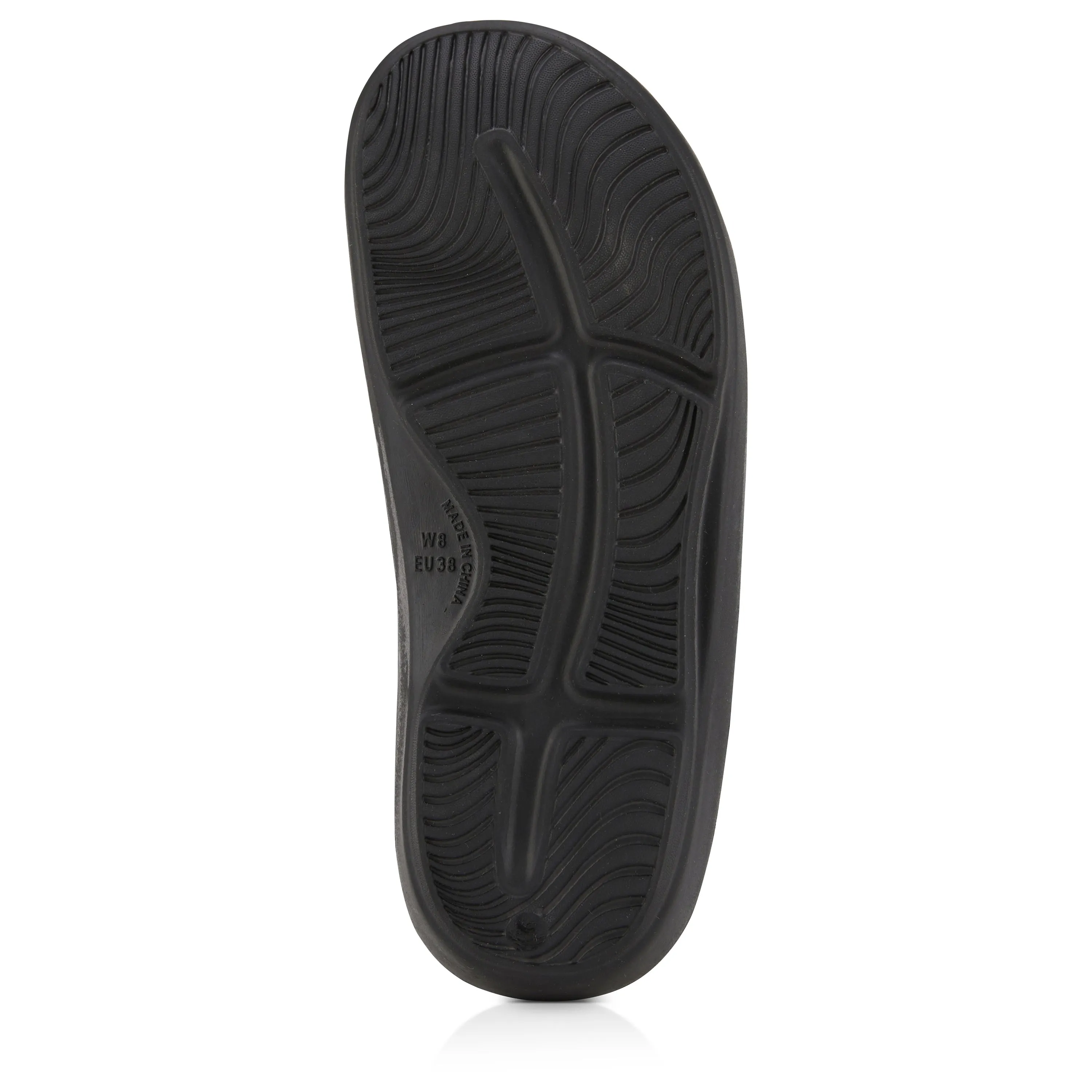 Women's Summer EVA Arch Support Slide-Black