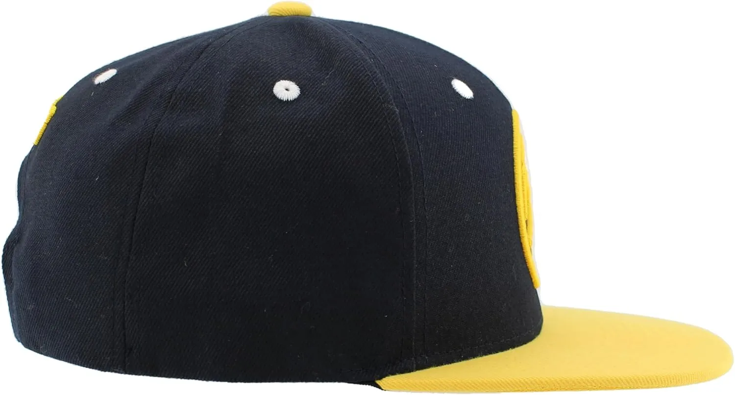 ZHATS NBA Officially Licensed Adjustable Snapback Hat Flat Bill Z11 Icon Alternate Color